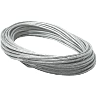 Paulmann Sicherheits-Spannseil- isoliert 979055 Rollo 12m para Sistemas de Cables- Transparente- 1200 x 0-5 x 16-5 cm